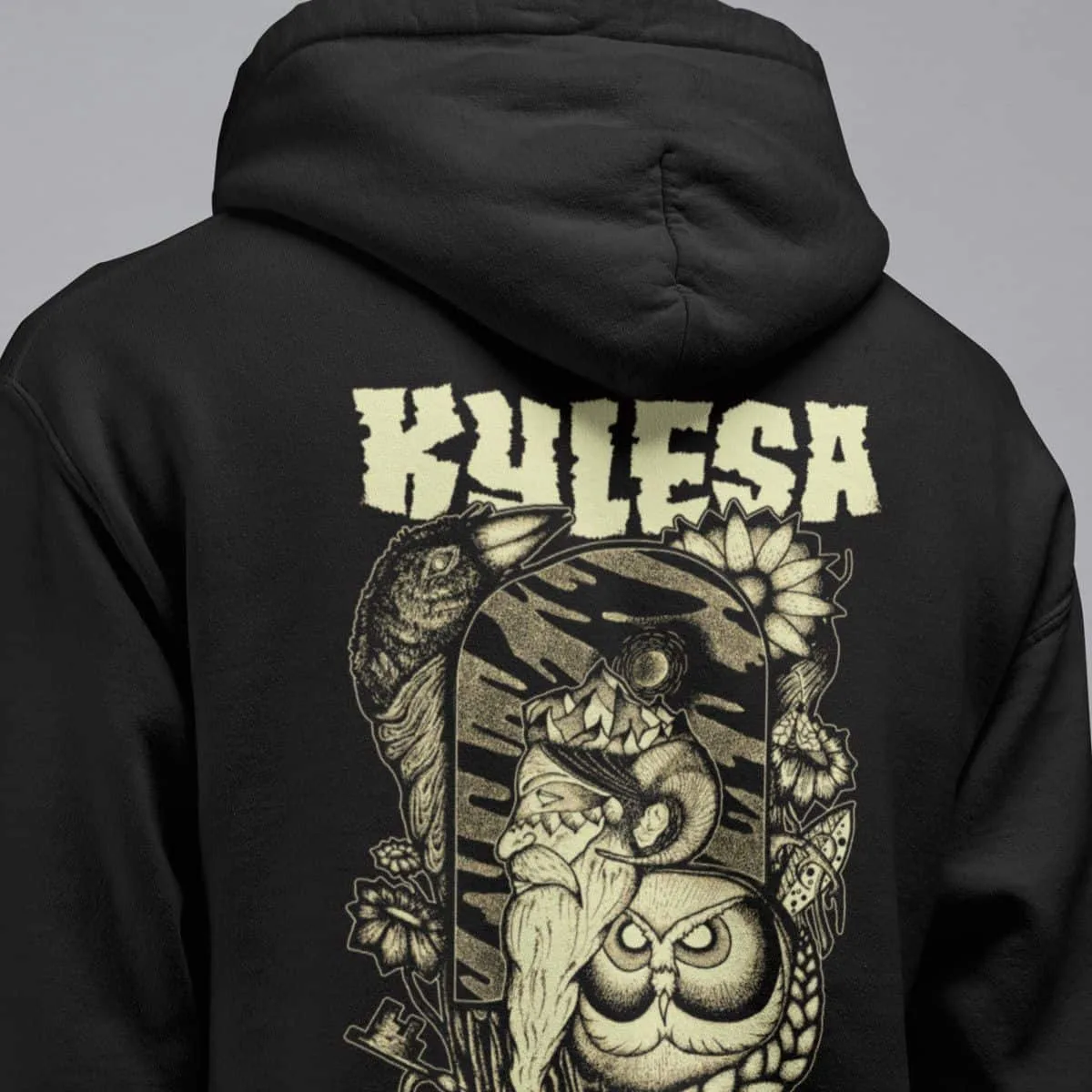 Kylesa Band Hoodie, Kylesa Artwork Hooded Sweatshirt, Progressive Metal Merch