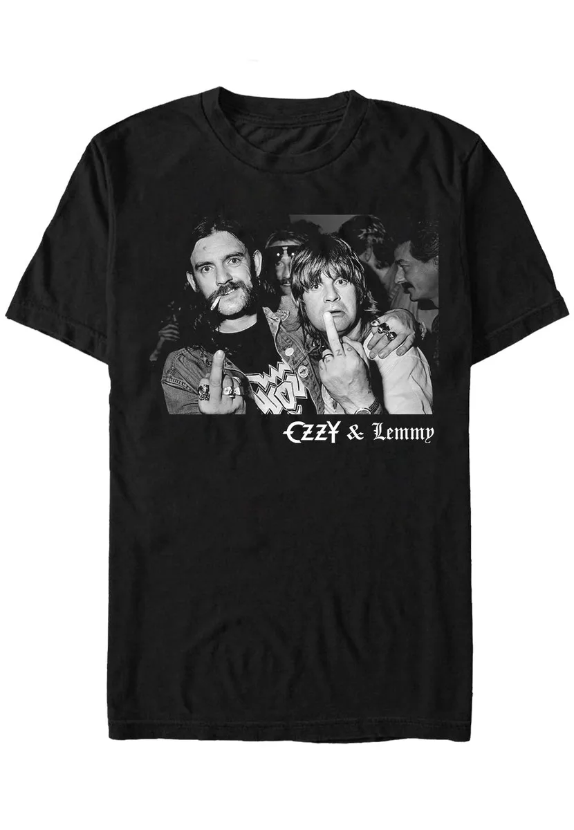 Lemmy Kilmister x Ozzy Osbourne Hellraiser T-Shirt