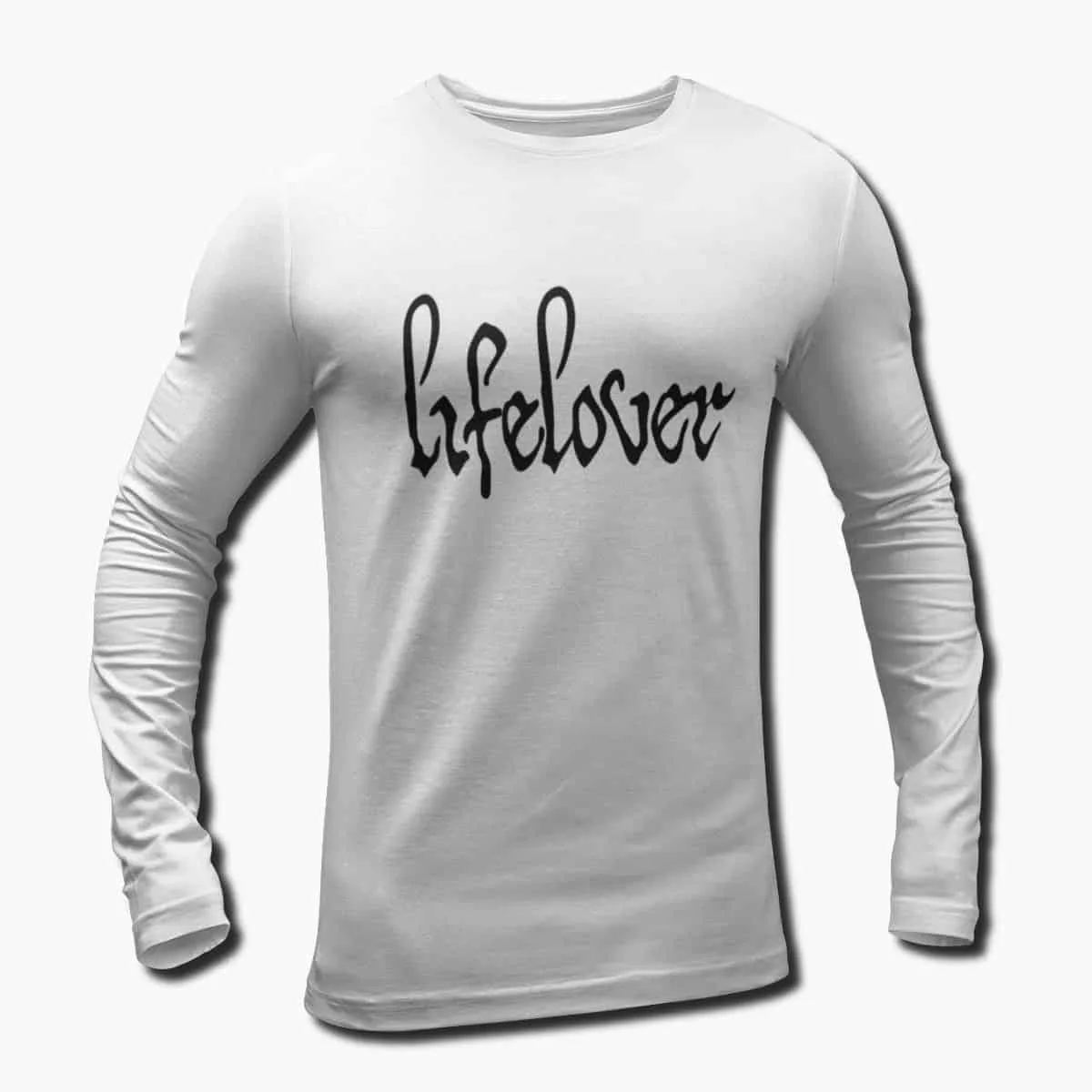 Lifelover Band Long Sleeve T-Shirt, Lifelover Logo Longsleeve T-Shirt, Black Metal Merch