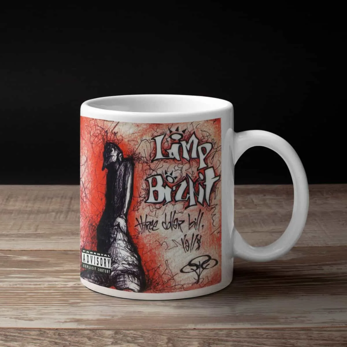 Limp Bizkit Coffee Mug, Limp Bizkit Three Dollar Bill, Y'all Coffee Mug