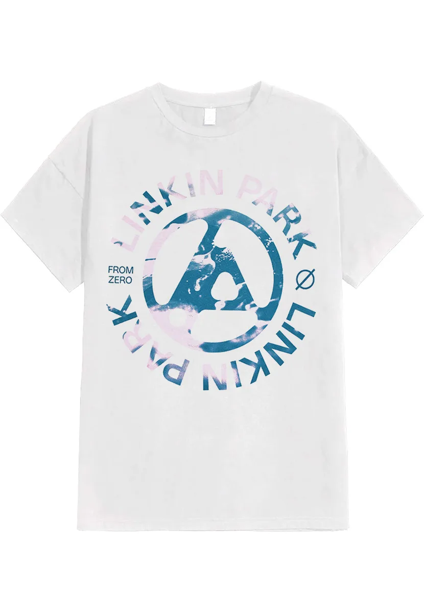Linkin Park From Zero Spill White T-Shirt