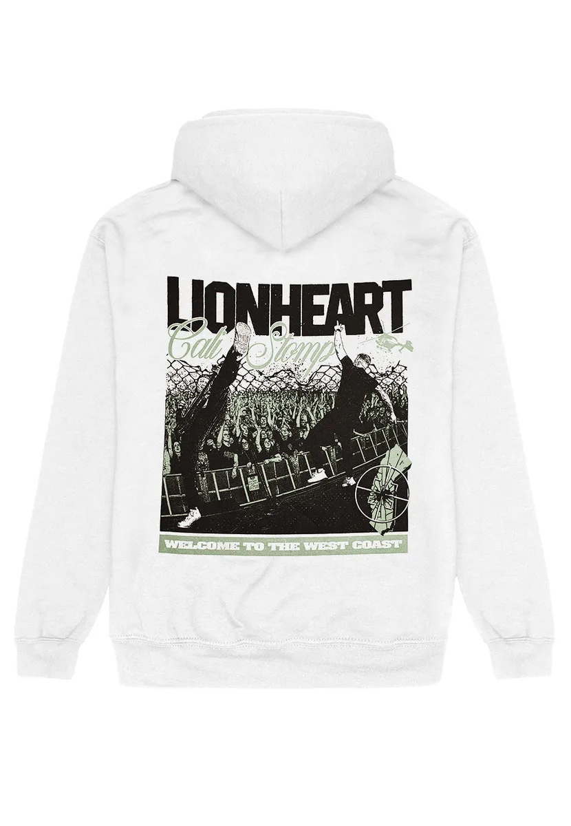 Lionheart Cali Stomp Live White Hoodie