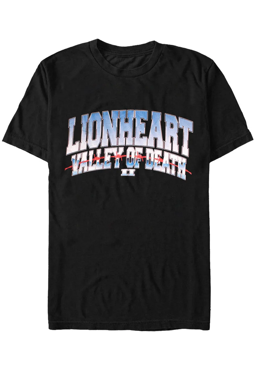 Lionheart Collegiate Chrome Valley Of Death II T-Shirt