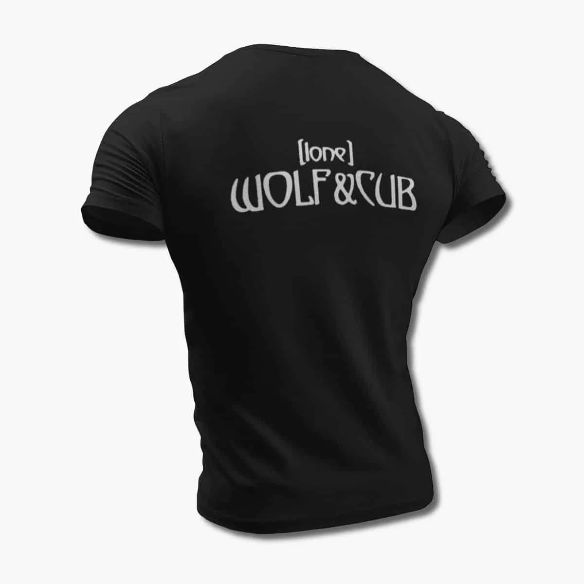 Lone Wolf & Cub Band T-Shirt, (Lone) Wolf & Cub Logo Black T-Shirt, Progressive Metalcore Merchandise