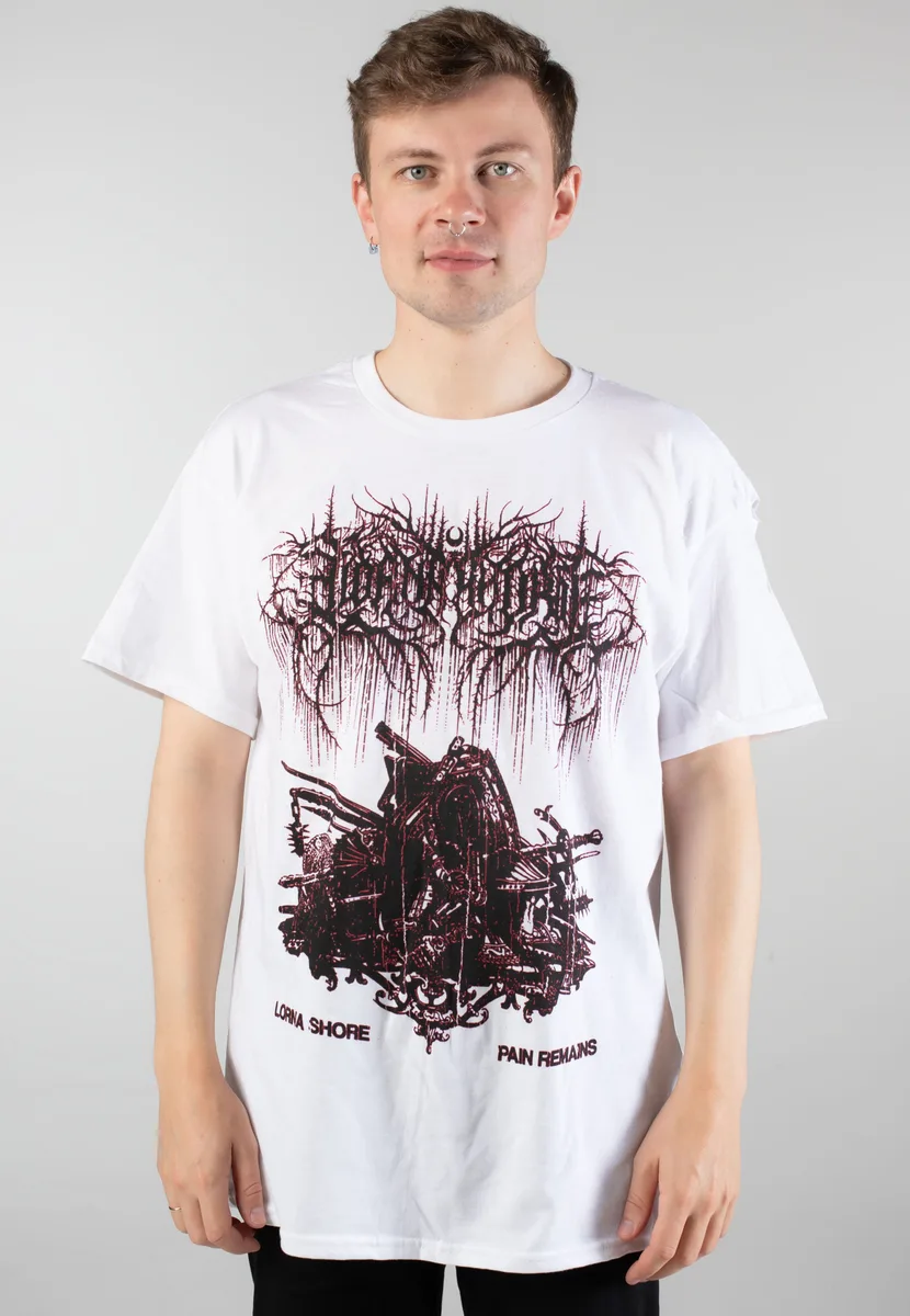 Lorna Shore Edens End White T-Shirt