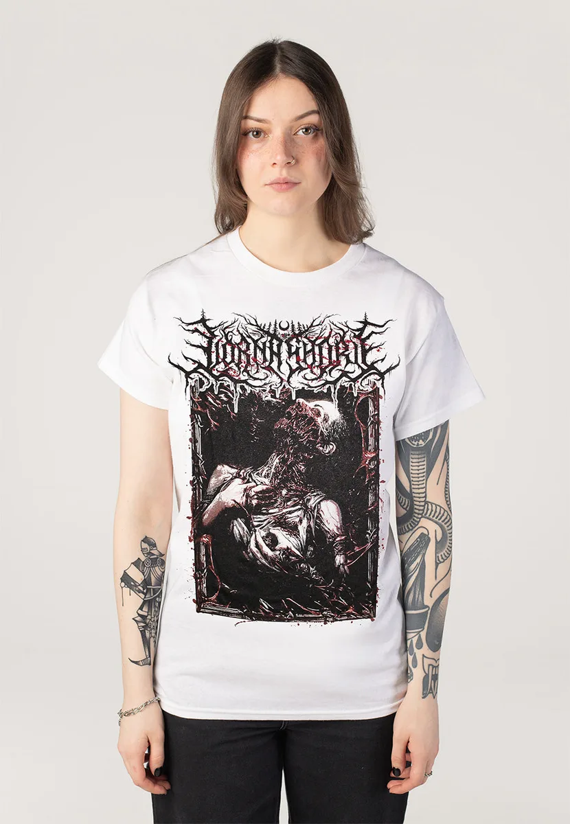 Lorna Shore Prison Of Flesh White T-Shirt