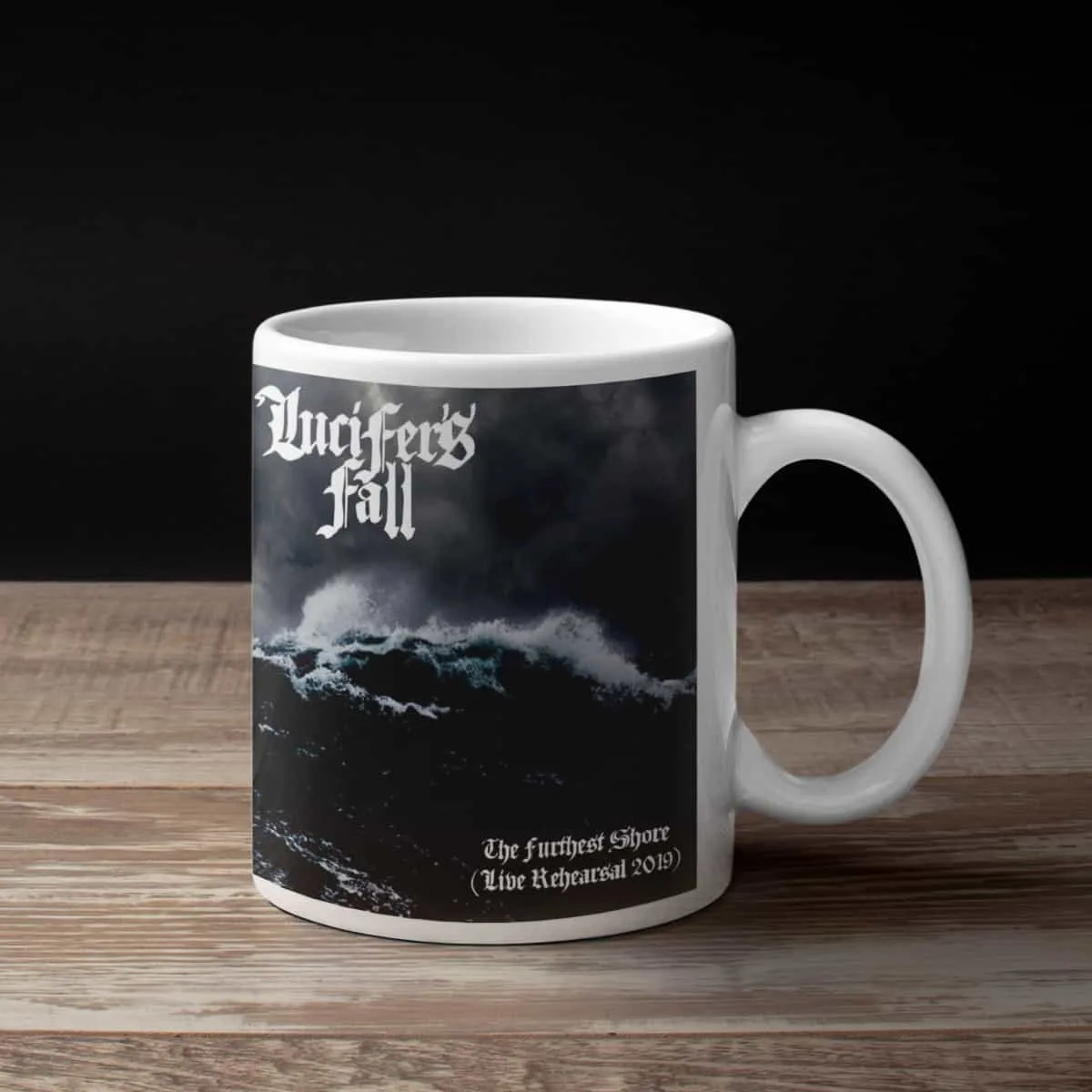 Lucifer's Fall Coffee Mug, Lucifer's Fall The Furthest Shore Coffee Mug