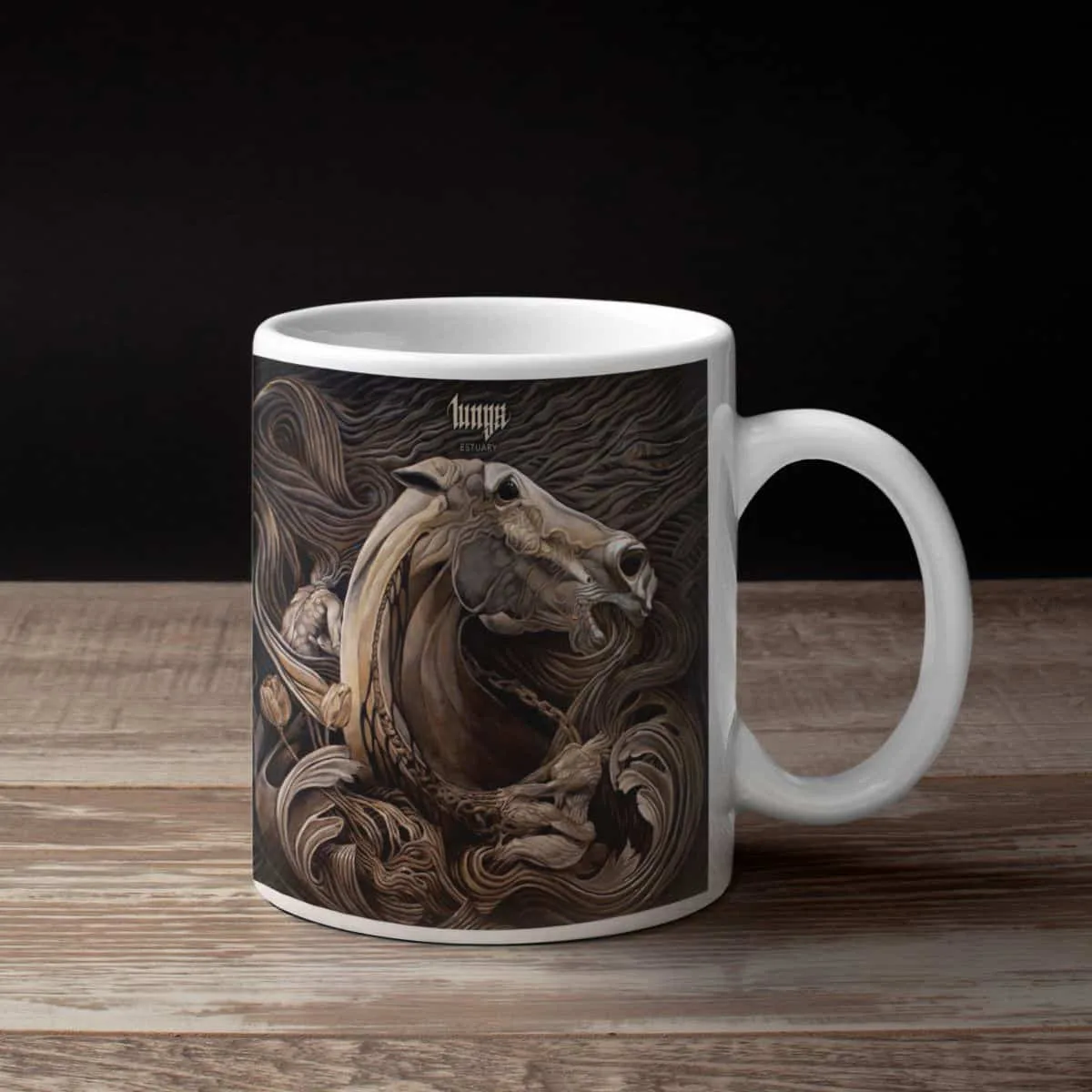 Lungs Band Coffee Mug, Lungs Estuary Mug