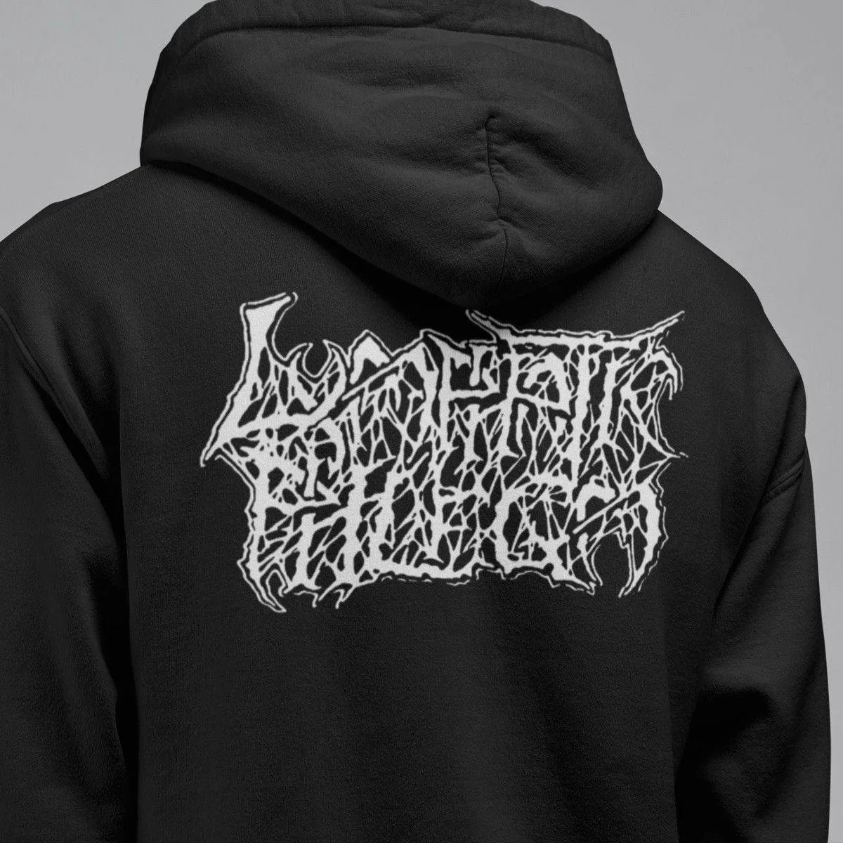 Lymphatic Phlegm Hoodie, Lymphatic Phlegm Logo Hooded Sweatshirt, Goregrind Merch