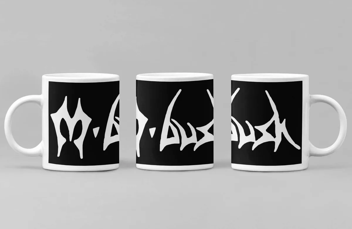 M-Bush Coffee Mug, M-Bush Logo Coffee Mug