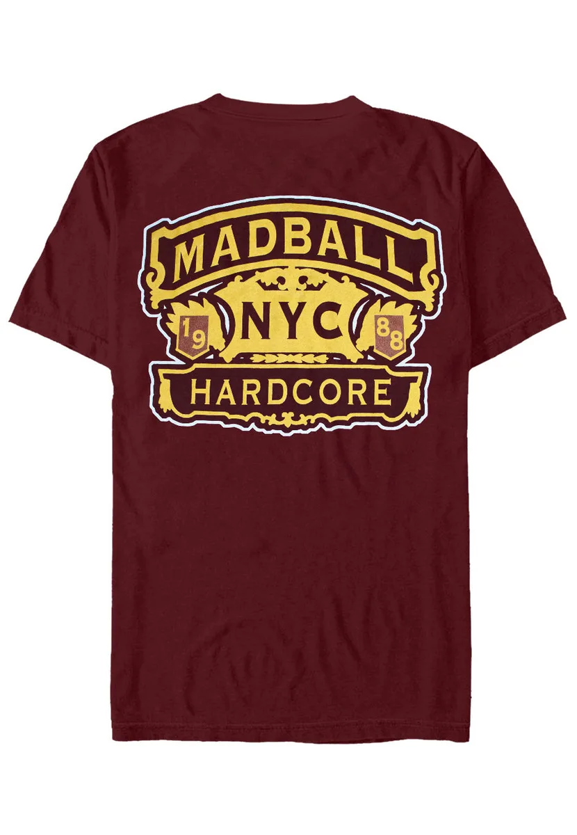 Madball Cigar Burgundy T-Shirt