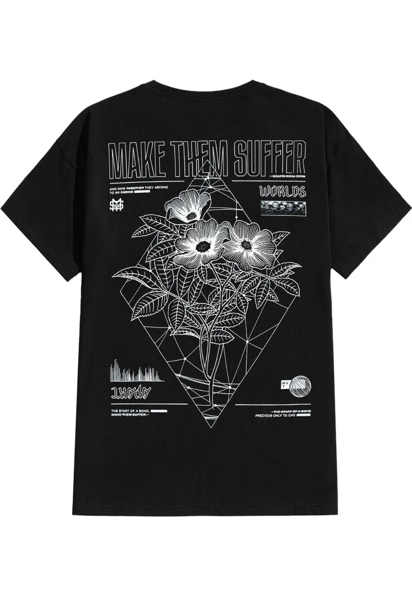 Make Them Suffer Diamond Flowers T-Shirt