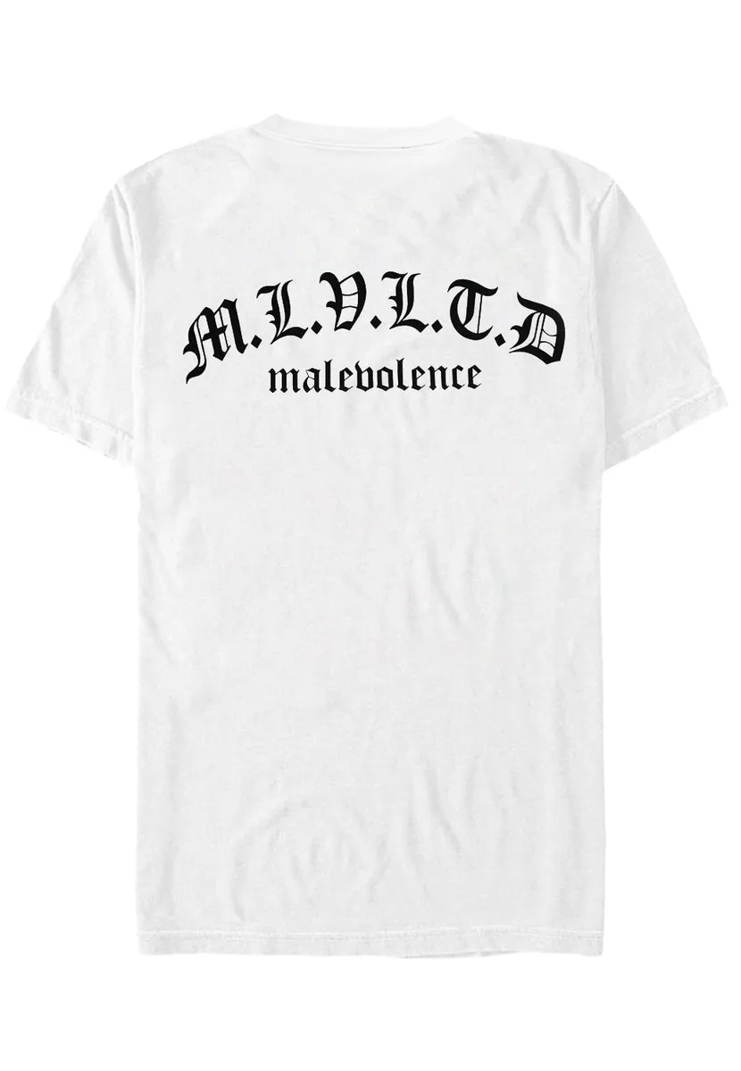 Malevolence Malev Graff White T-Shirt