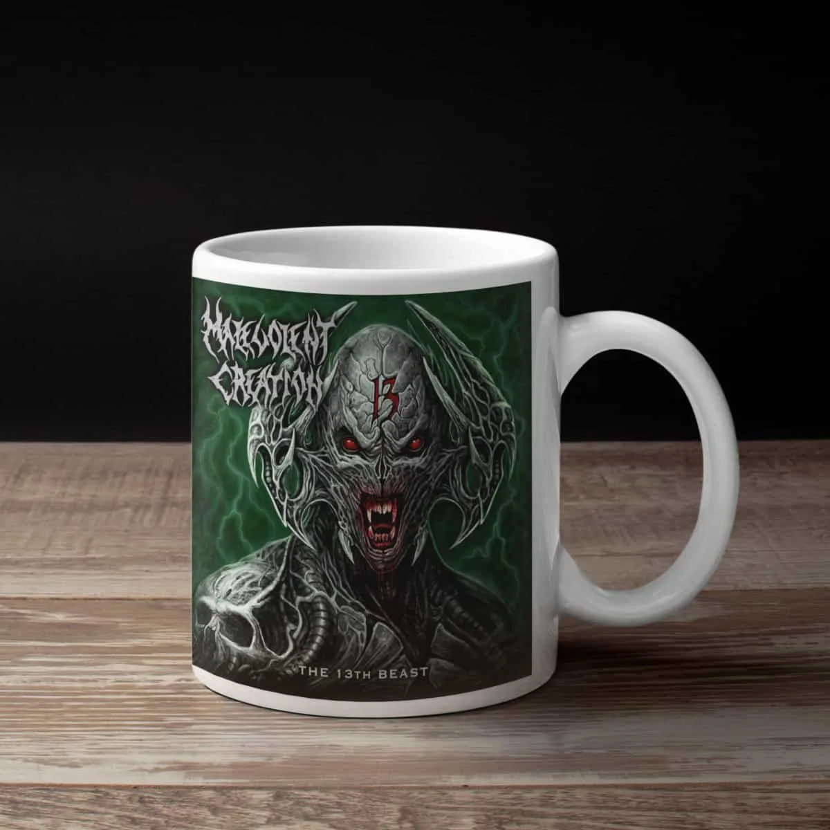 Malevolent Creation Coffee Mug, Malevolent Creation The 13th Beast Coffee Mug