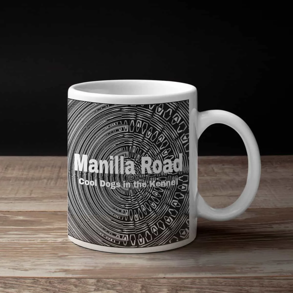 Manilla Road Coffee Mug, Manilla Road Cool Dogs in the Kennel Coffee Mug