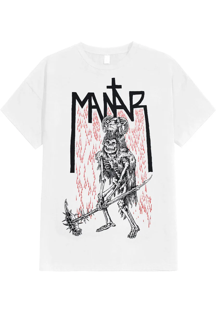 Mantar Wants You Dead Ice Grey T-Shirt