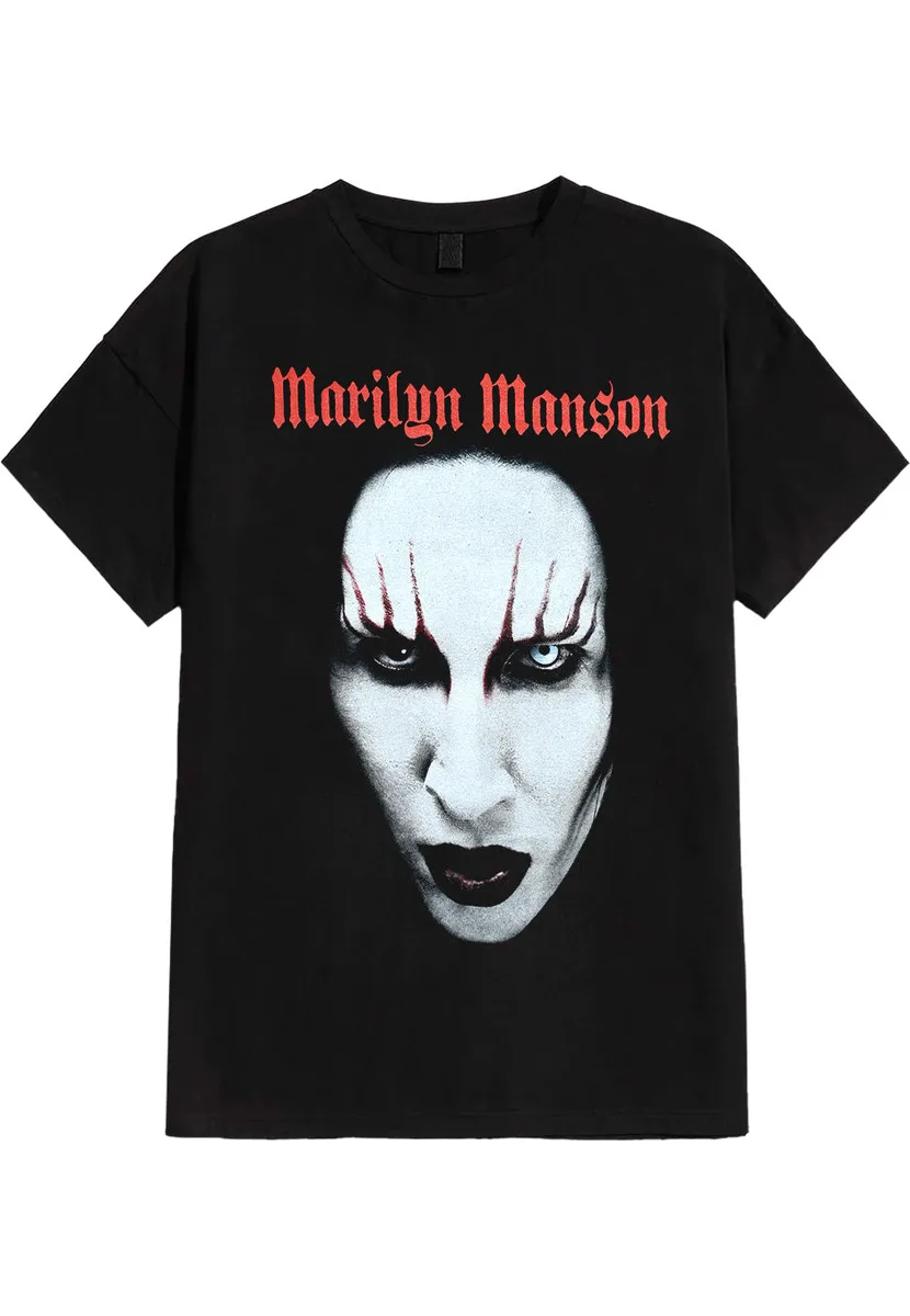 Marilyn Manson Red Lips T-Shirt