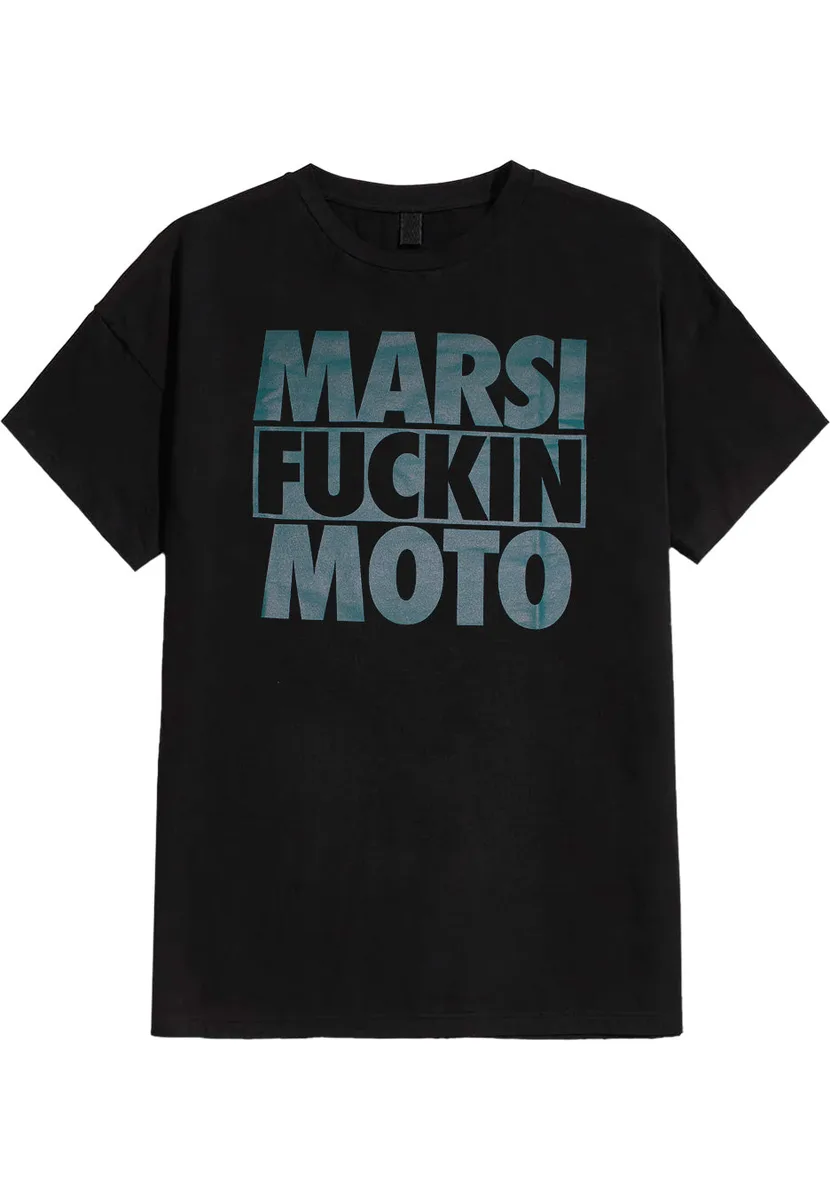Marsimoto Marsi Fuckin Moto Black T-Shirt