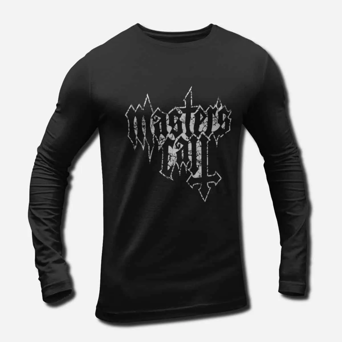 Master's Call Long Sleeve T-Shirt, Masters Call Logo Longsleeve T-Shirt, Death Metal, Black Metal Merch