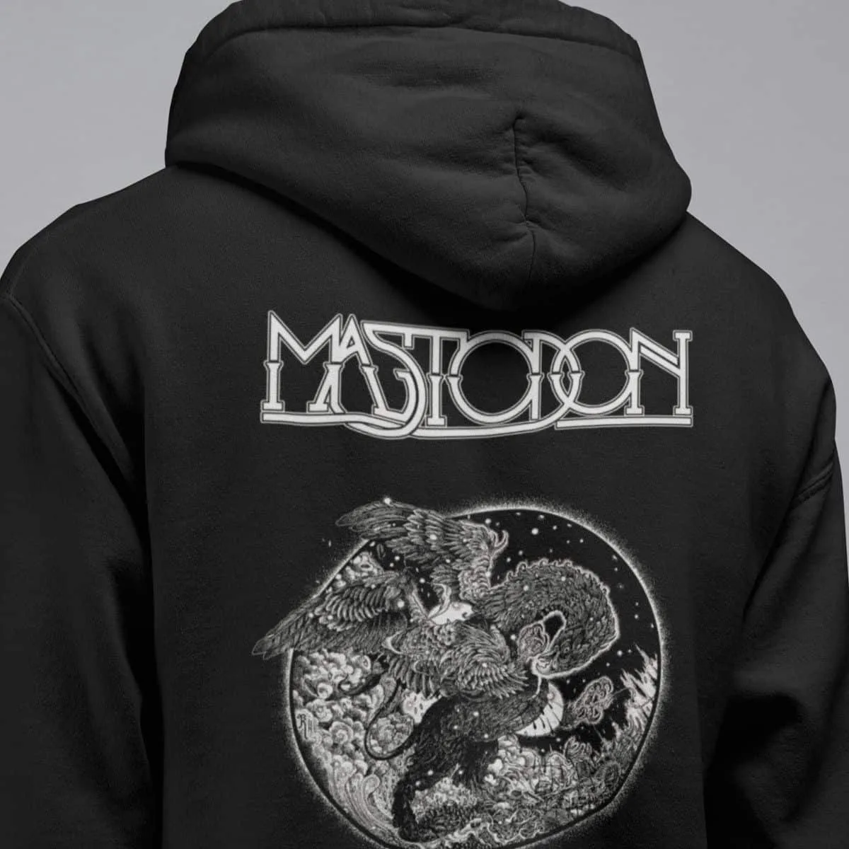 Mastodon Band Hoodie, Mastodon Artwork Hooded Sweatshirt, Progressive Metal Merch
