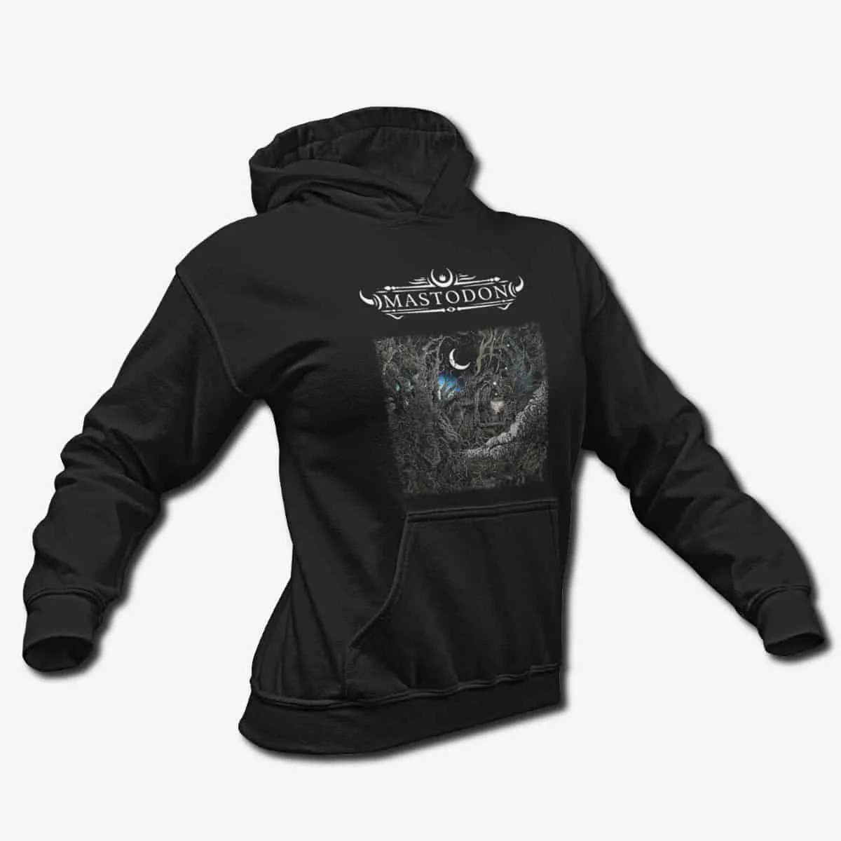 Mastodon Band Hoodie, Mastodon Cold Dark Place Hooded Sweatshirt, Sludge, Progressive Metal Merch