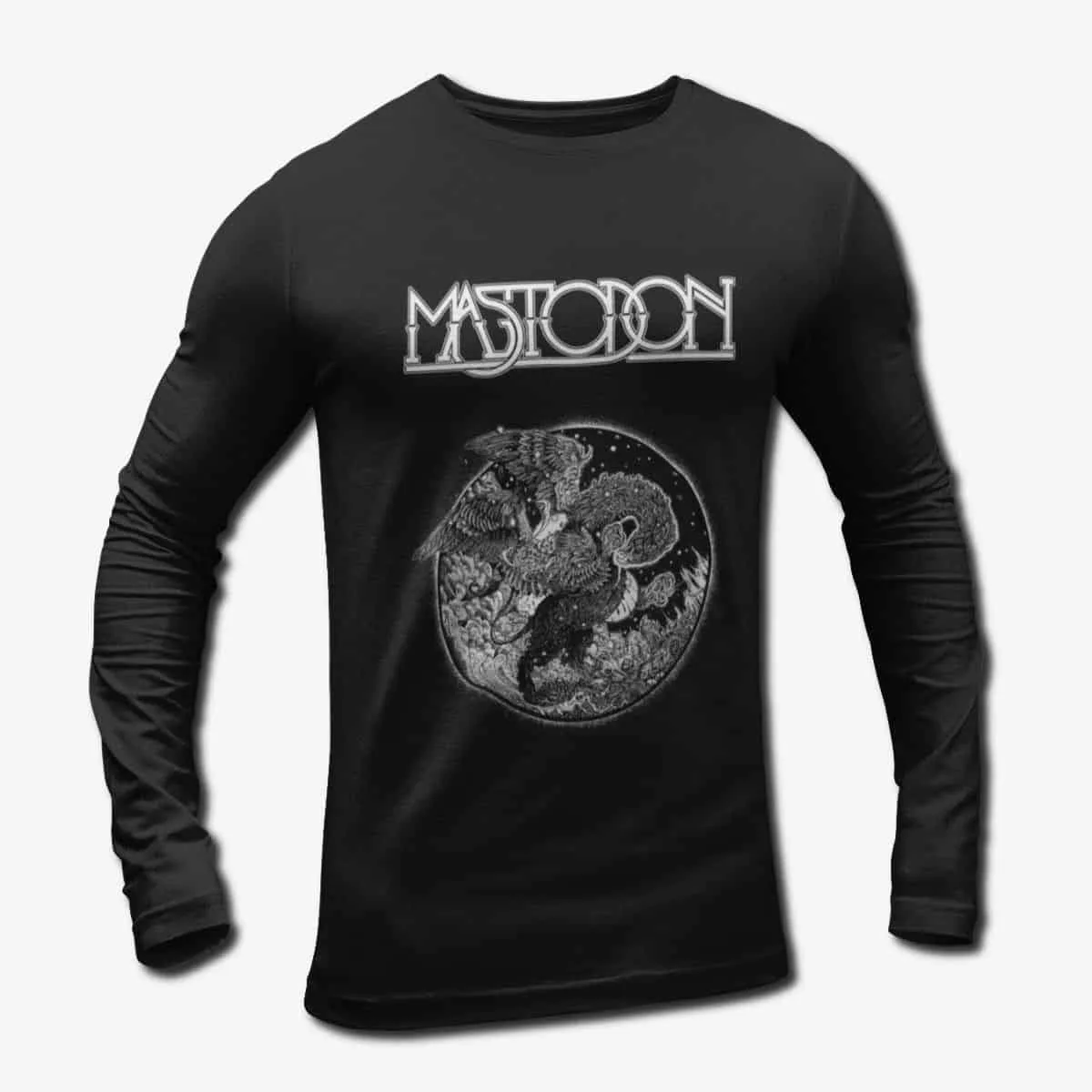 Mastodon Band Long Sleeve T-Shirt, Mastodon Artwork Longsleeve Tee, Progressive Metal Merch