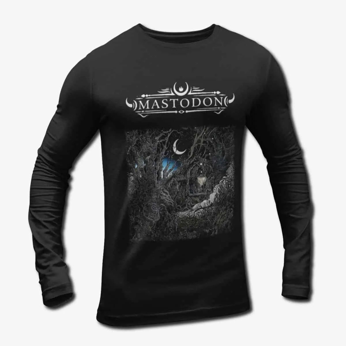 Mastodon Band Long Sleeve T-Shirt, Mastodon Cold Dark Place Longsleeve Tee, Progressive Metal Merch