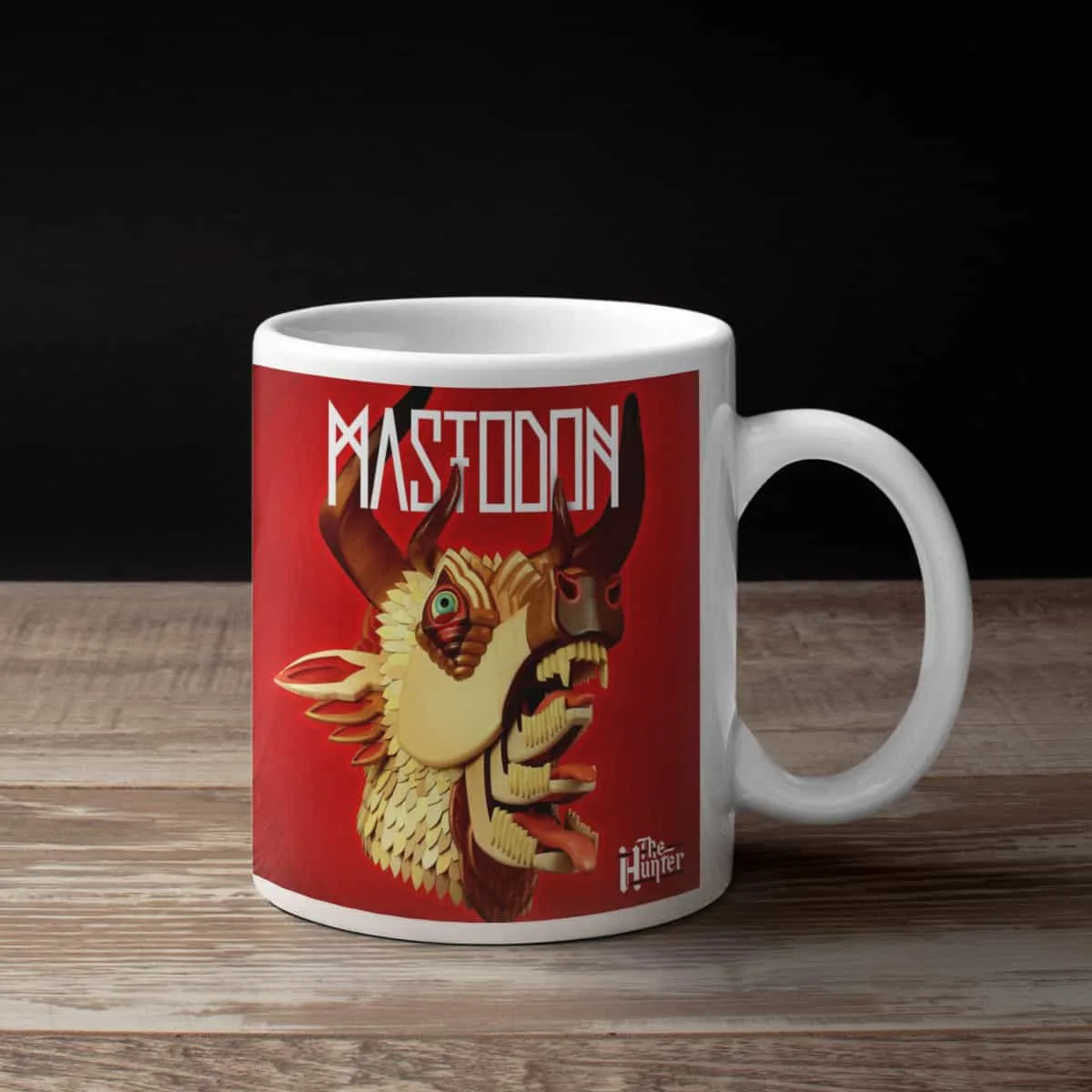 Mastodon Coffee Mug, Mastodon The Hunter Coffee Mug