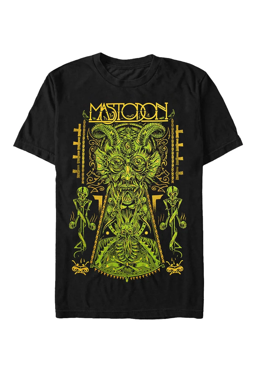 Mastodon Devil on Black T-Shirt