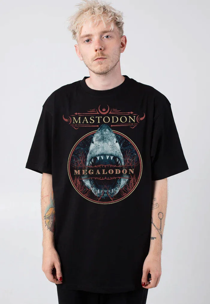Mastodon Megalodon Circle T-Shirt