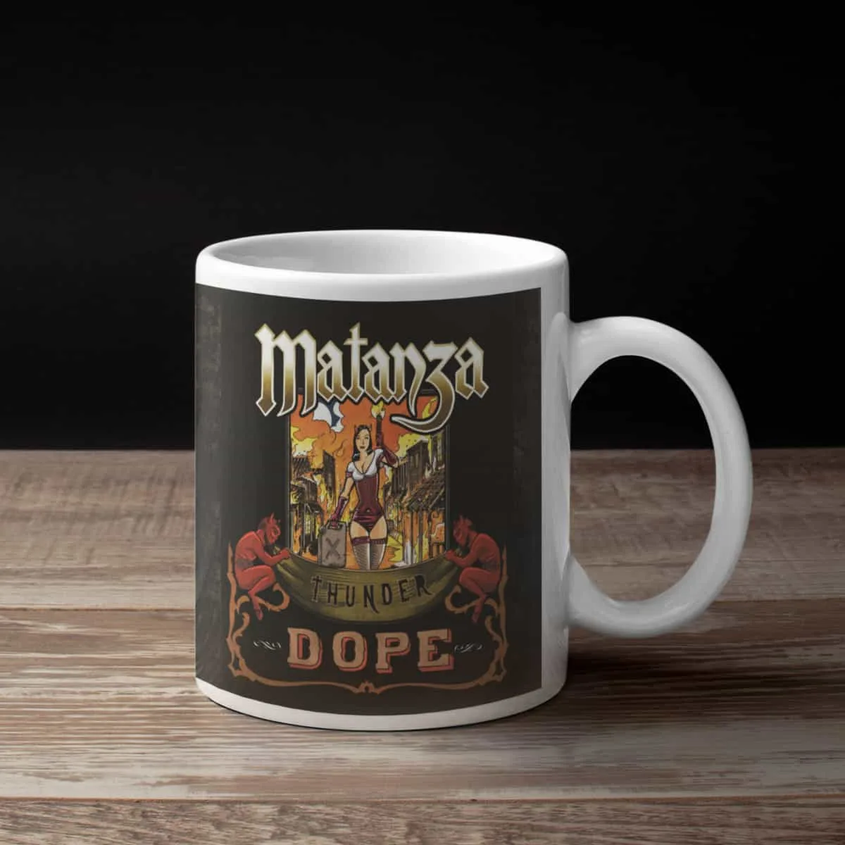 Matanza Coffee Mug, Matanza Thunder Dope Coffee Mug