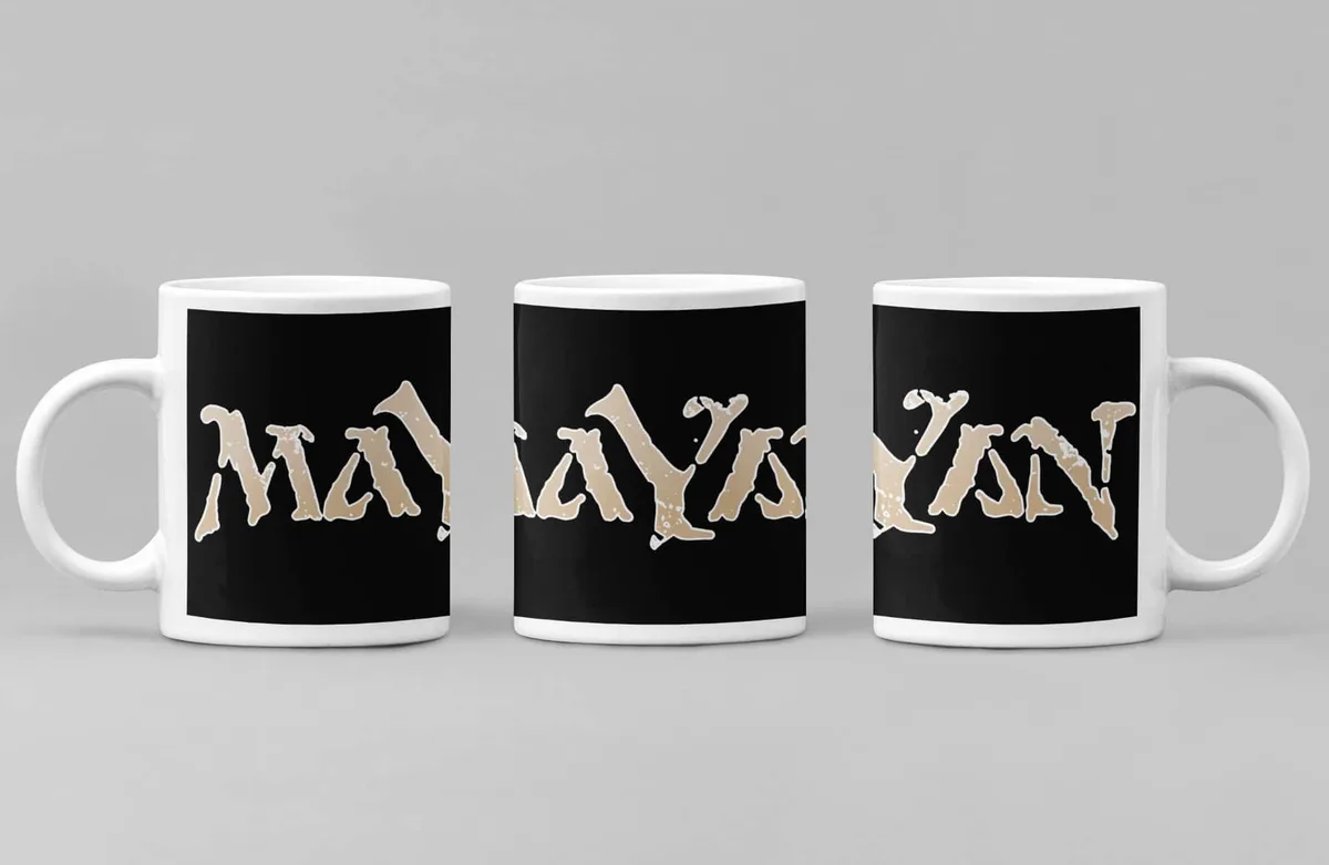 Mayan Coffee Mug, Mayan Logo Coffee Mug