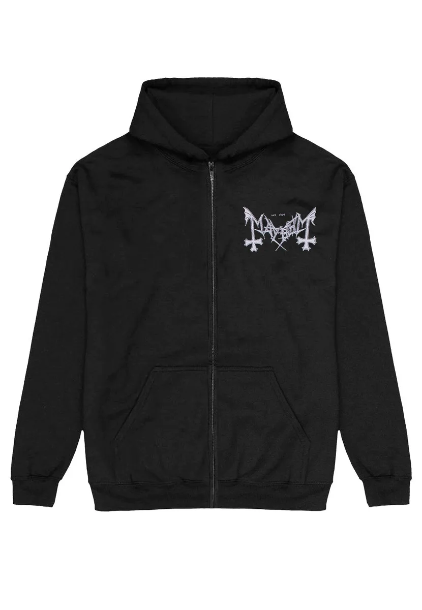 Mayhem Pure Fucking Armageddon - Zipper Hoodie