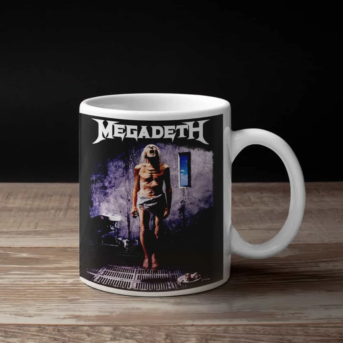Megadeath Coffee Mug, Megadeath Countdown to Extinction Coffee Mug