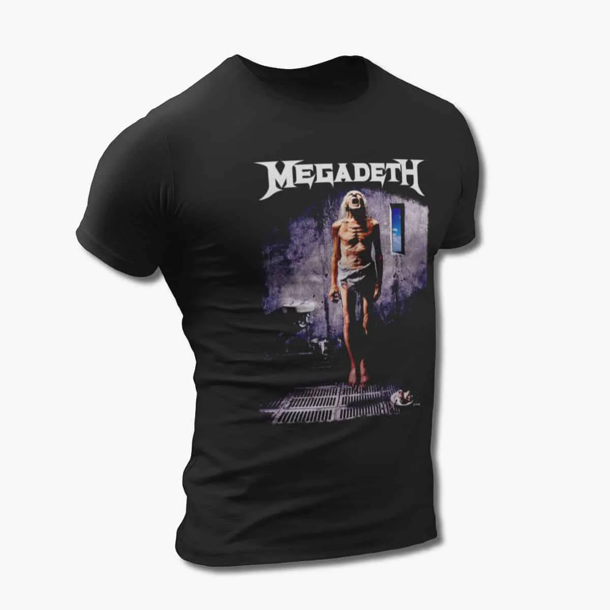 Megadeth Band T-Shirt, Megadeth Countdown to Extinction Black T-Shirt, Thrash Metal Merchandise