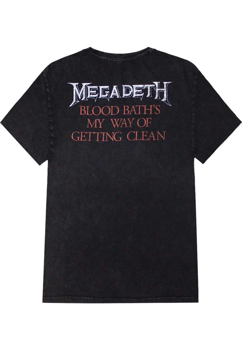 Megadeth Black Friday Stone Washed T-Shirt