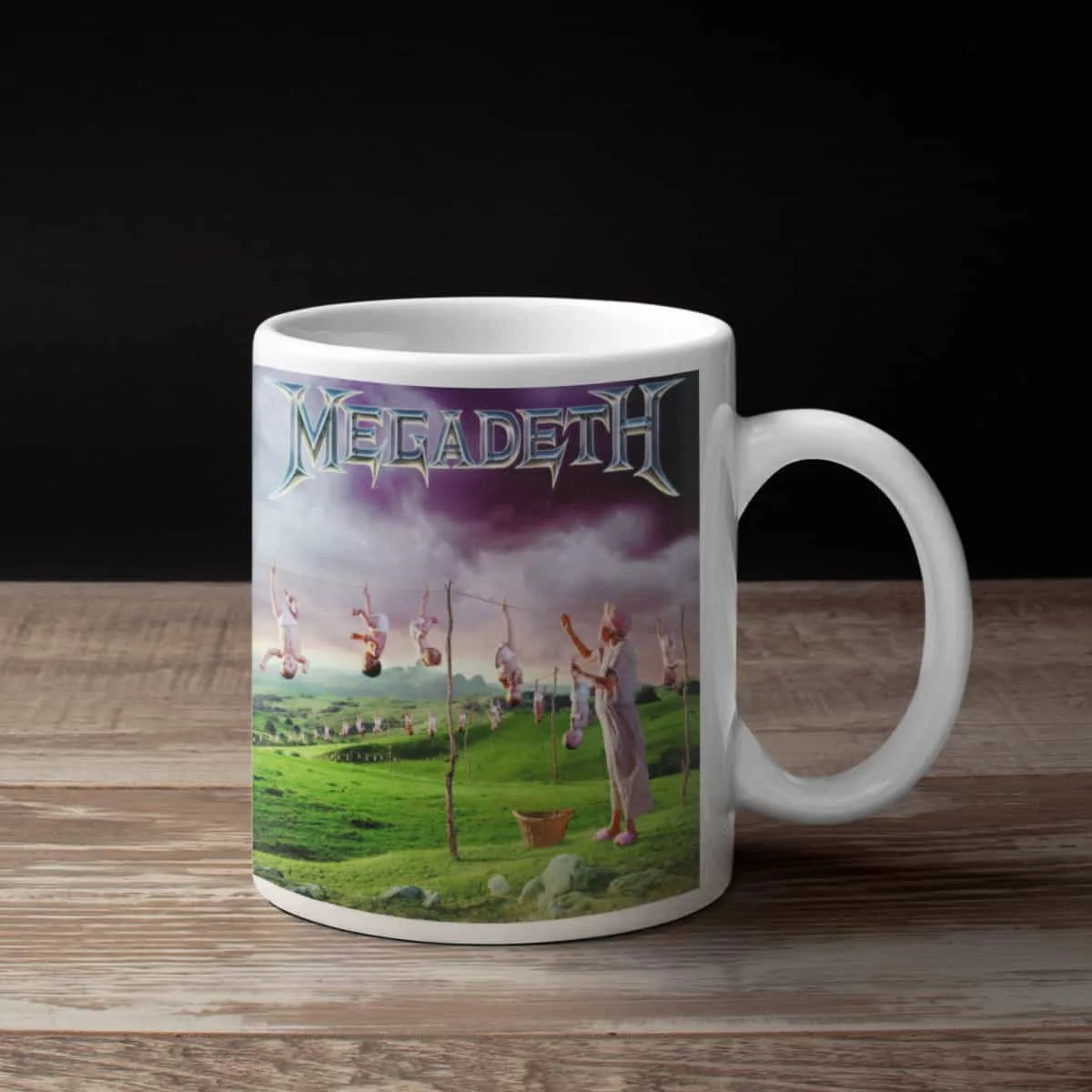 Megadeth Coffee Mug, Megadeth Youthanasia Coffee Mug