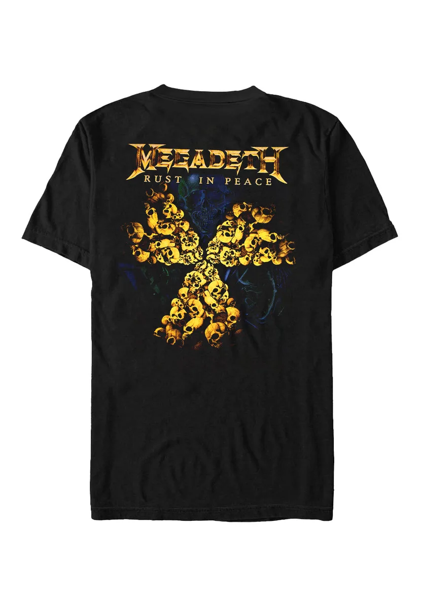 Megadeth Rust In Peace 30th Anniversary T-Shirt