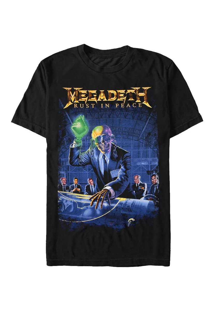 Megadeth Rust In Peace 30th Anniversary T-Shirt