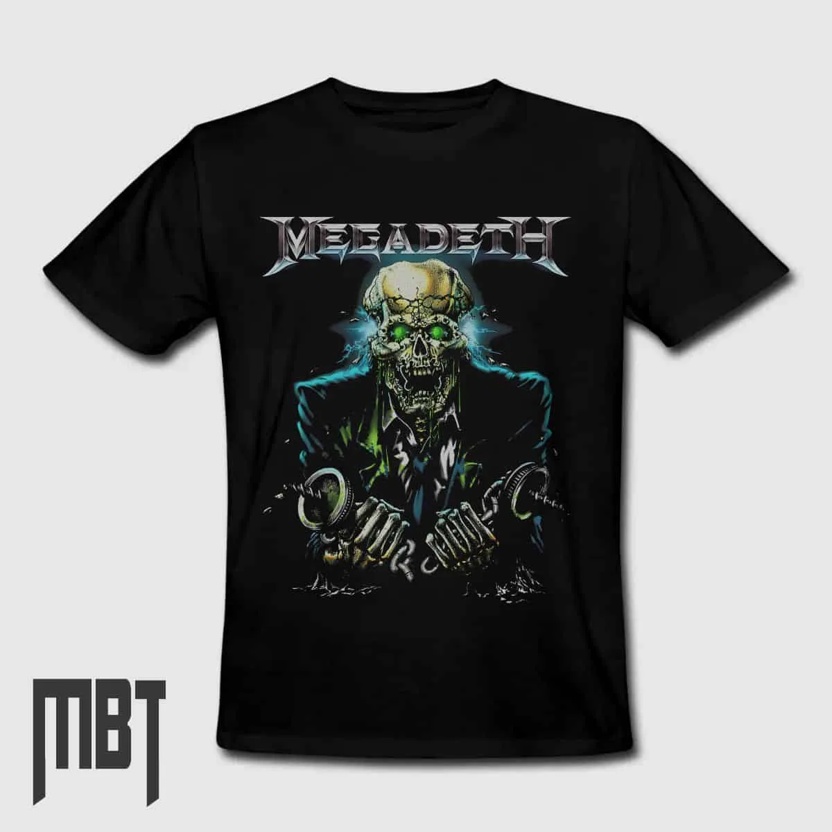 Megadeth T-Shirt, Megadeth Skull T-Shirt