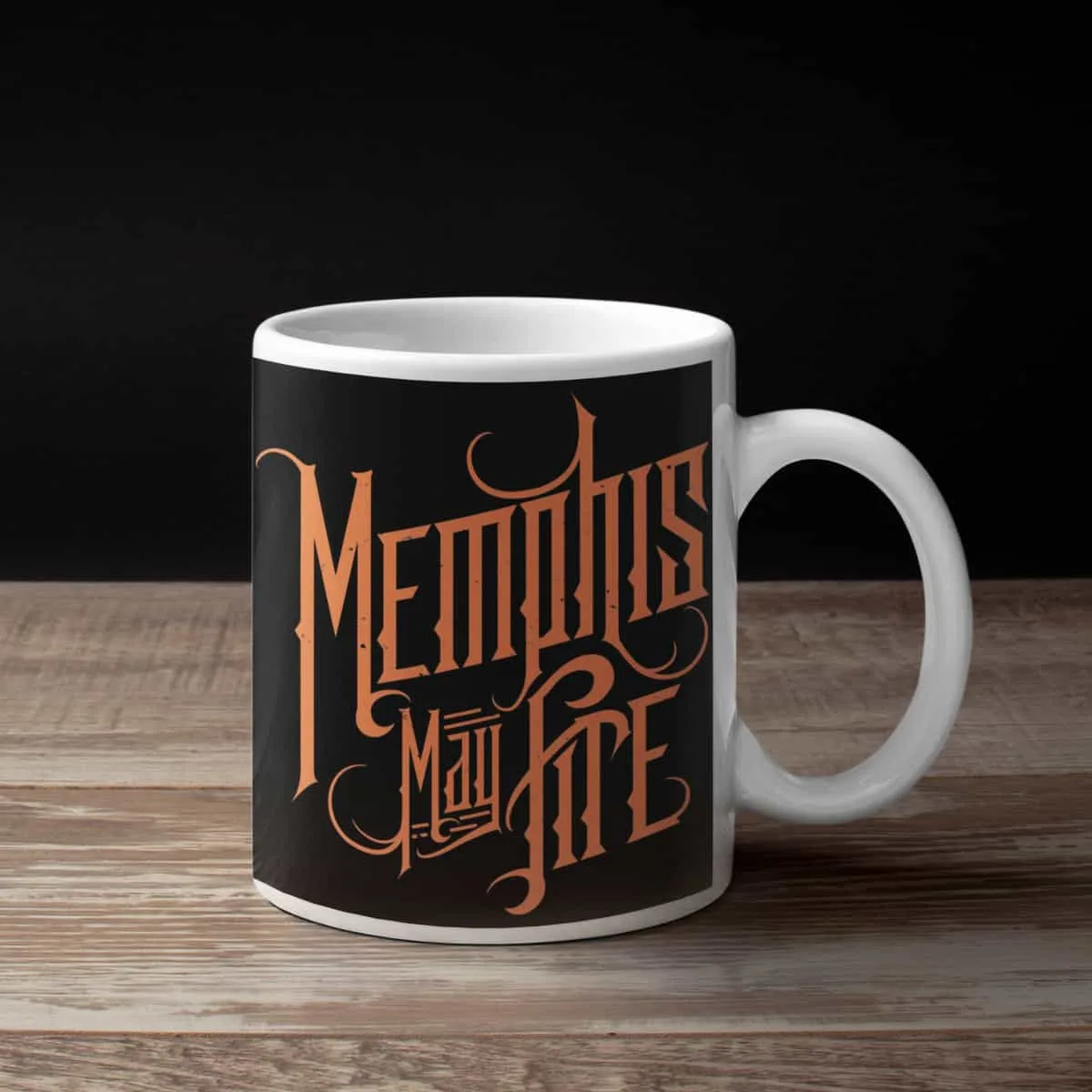 Memphis May Fire Coffee Mug, Memphis May Fire Logo Coffee Mug