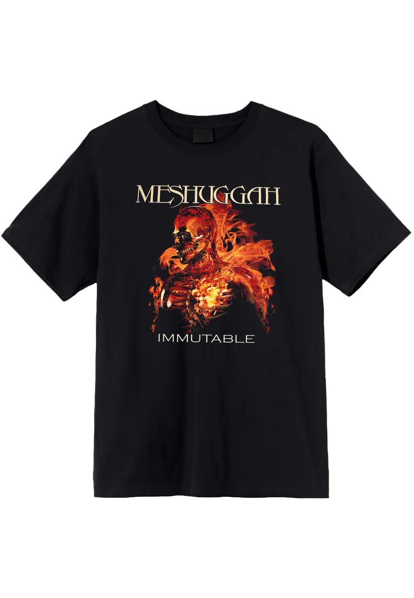Meshuggah Flaming Man T-Shirt