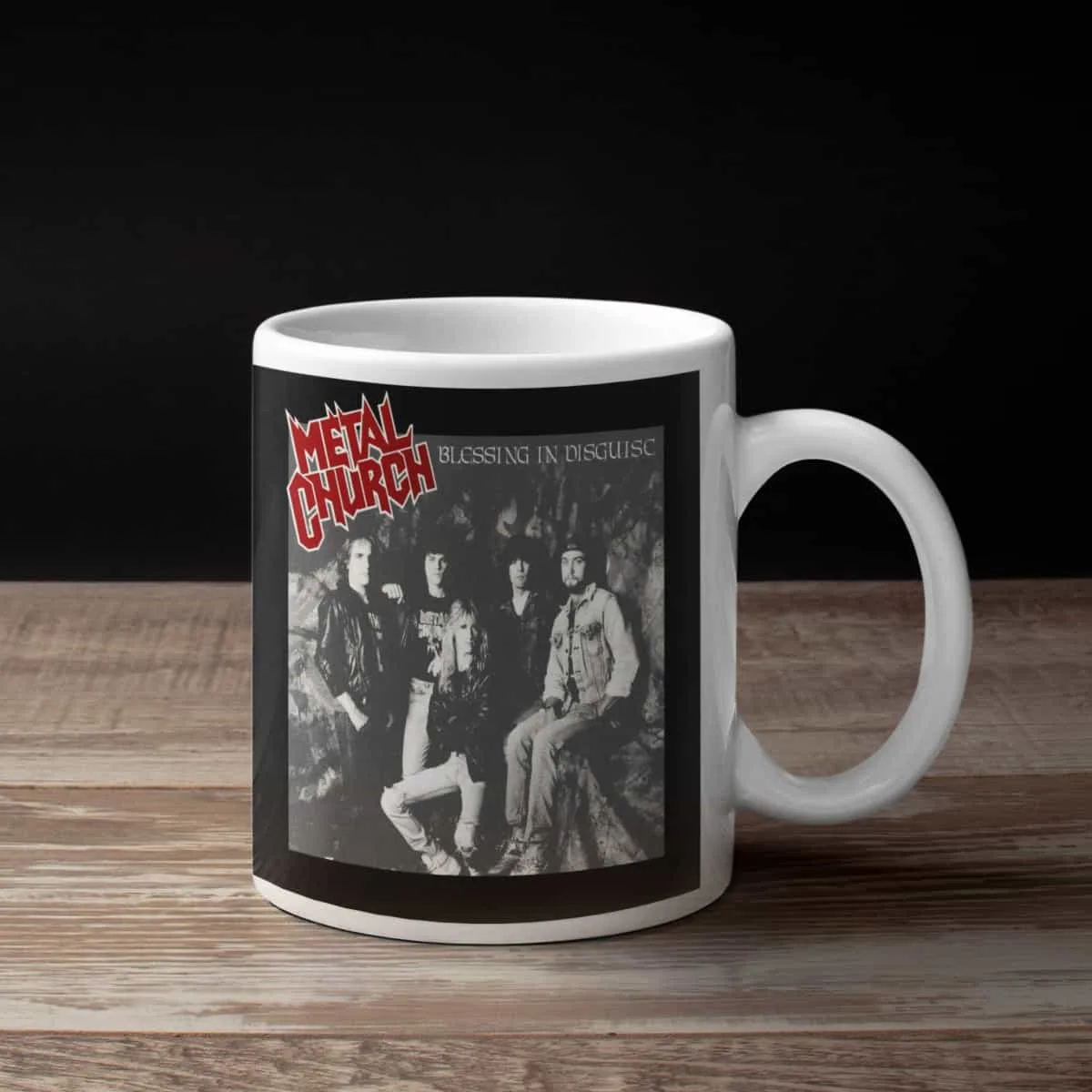 Metal Church Coffee Mug, Metal Church Blessing in Disguise Coffee Mug