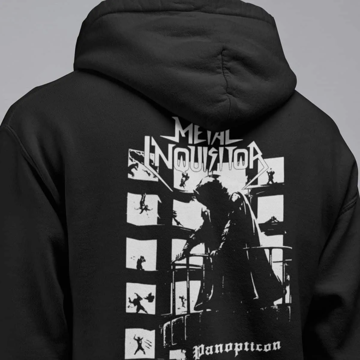 Metal Inquisitor Band Hoodie, Metal Inquisitor Panopticon Hooded Sweatshirt, Heavy Metal Merch