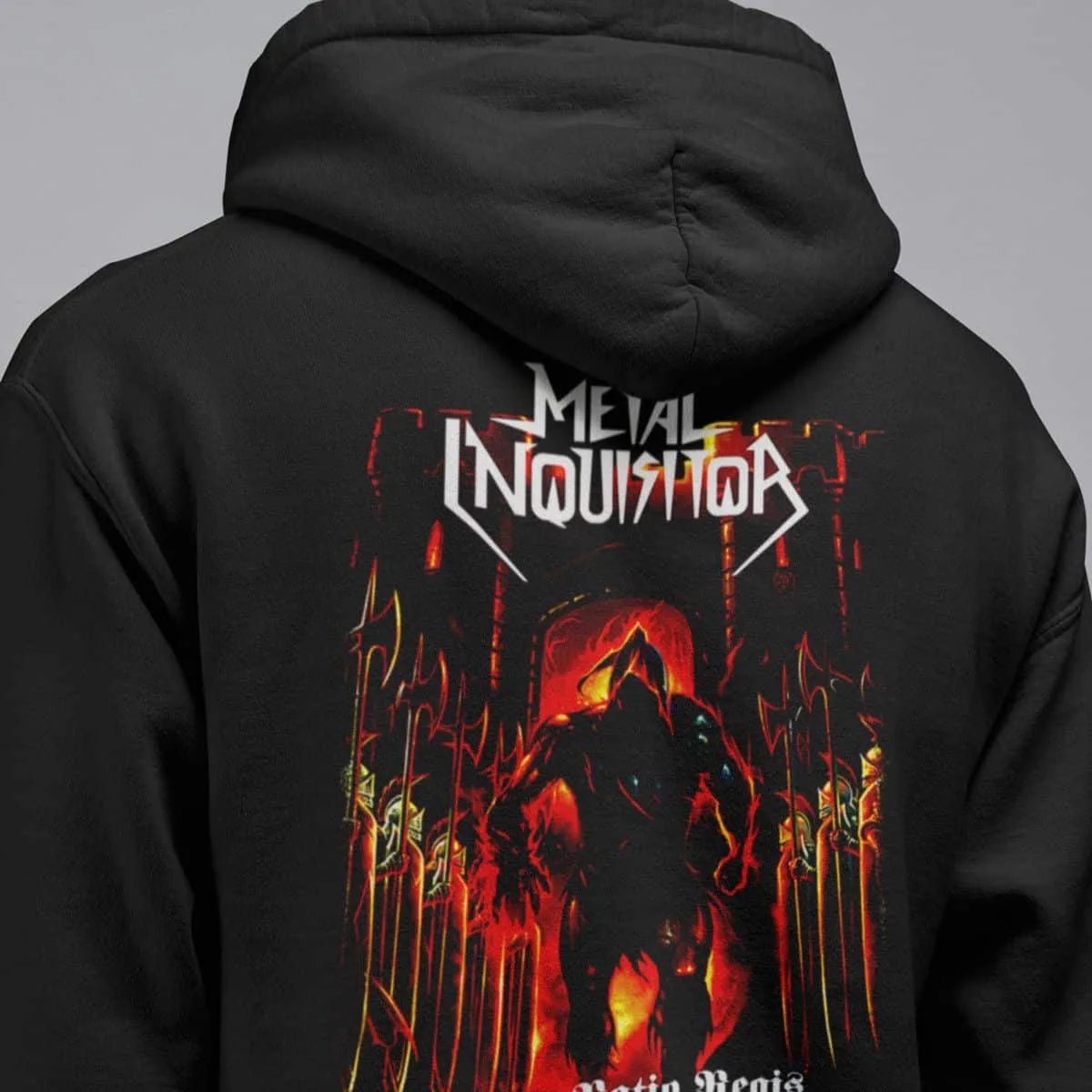 Metal Inquisitor Band Hoodie, Metal Inquisitor Ultima Ratio Regis Hooded Sweatshirt, Heavy Metal Merch