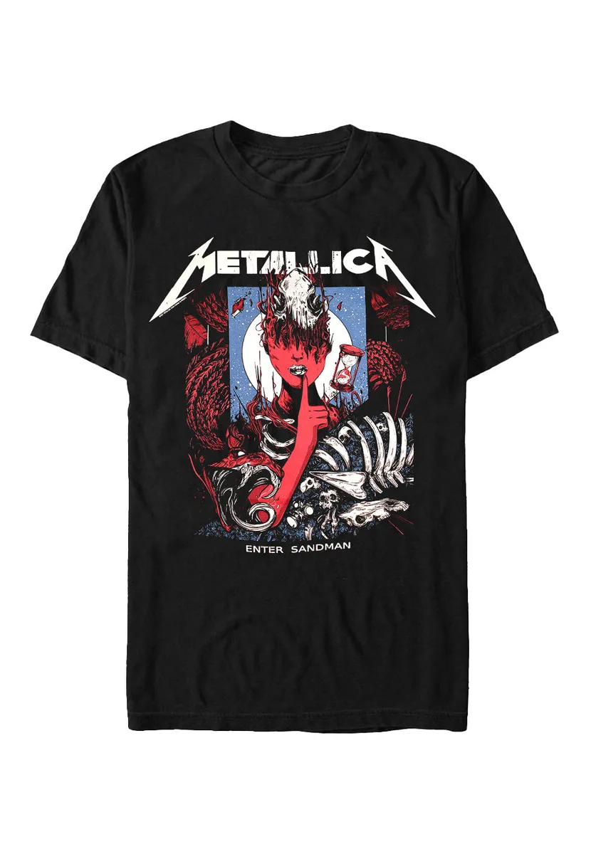Metallica Enter Sandman Poster T-Shirt