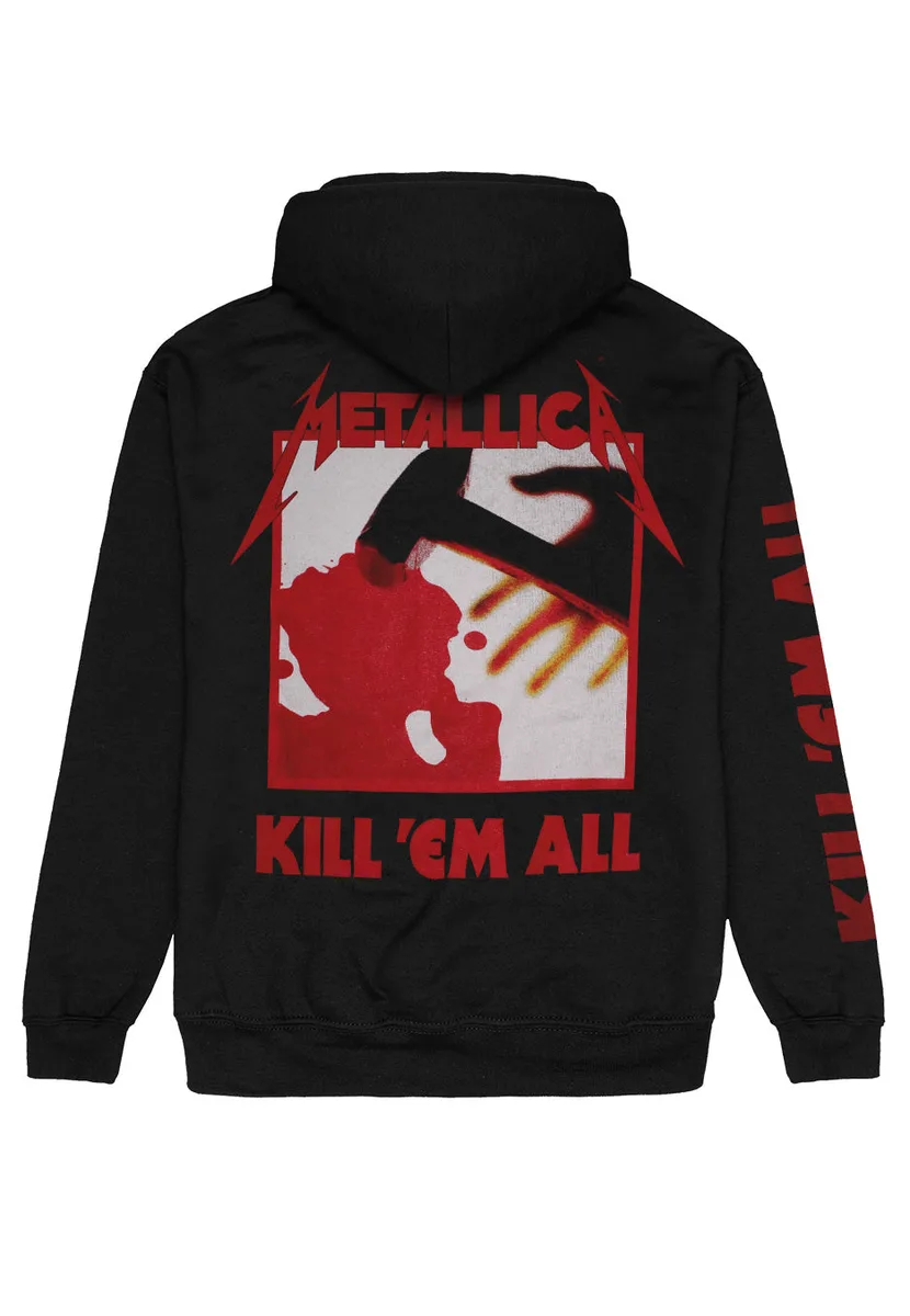 Metallica Kill 'Em All - Zipper Hoodie