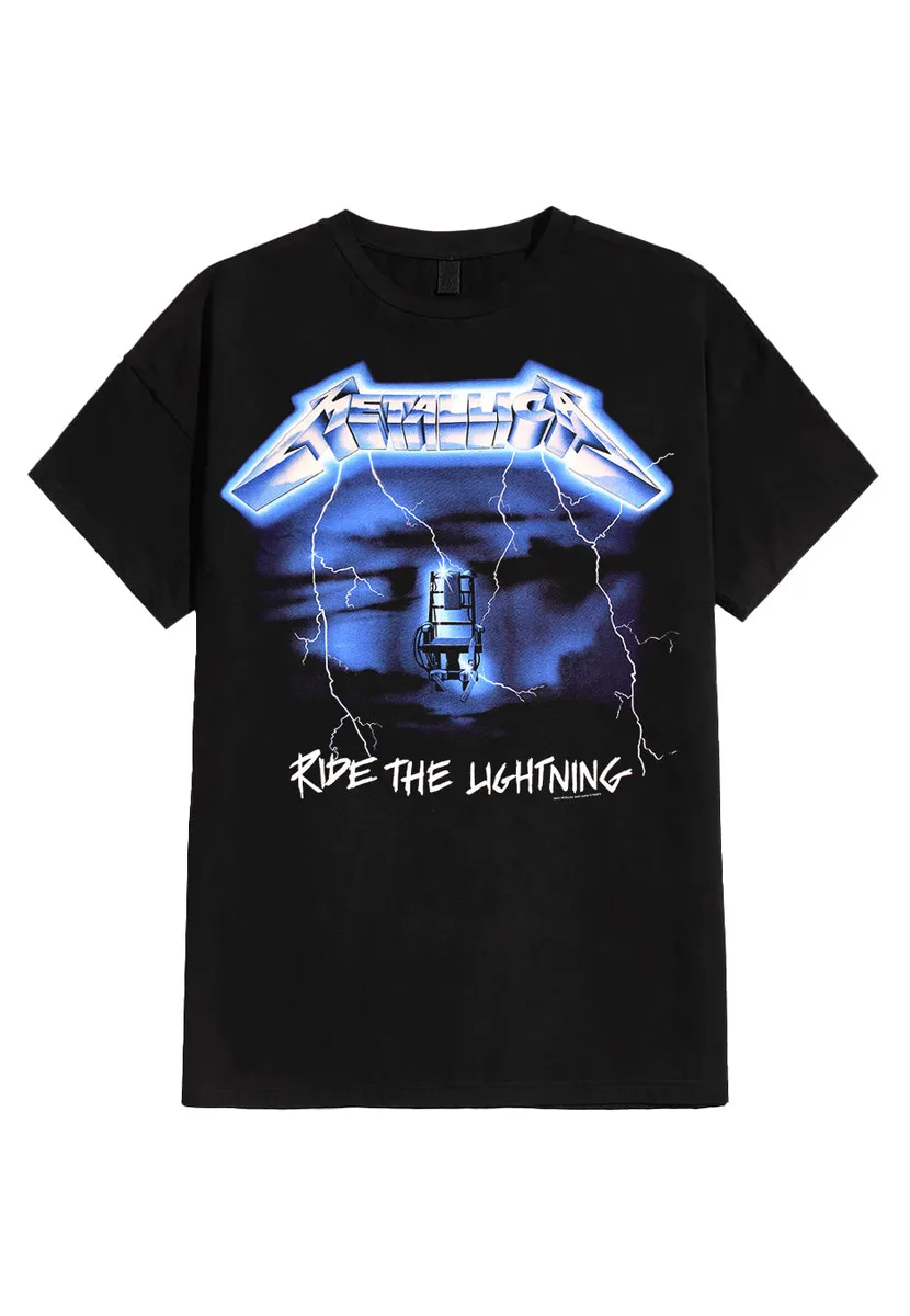 Metallica Ride The Lightning Tracks T-Shirt