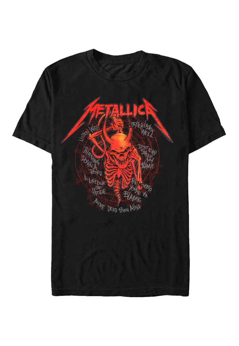 Metallica Skull Screaming Red 72 Seasons T-Shirt