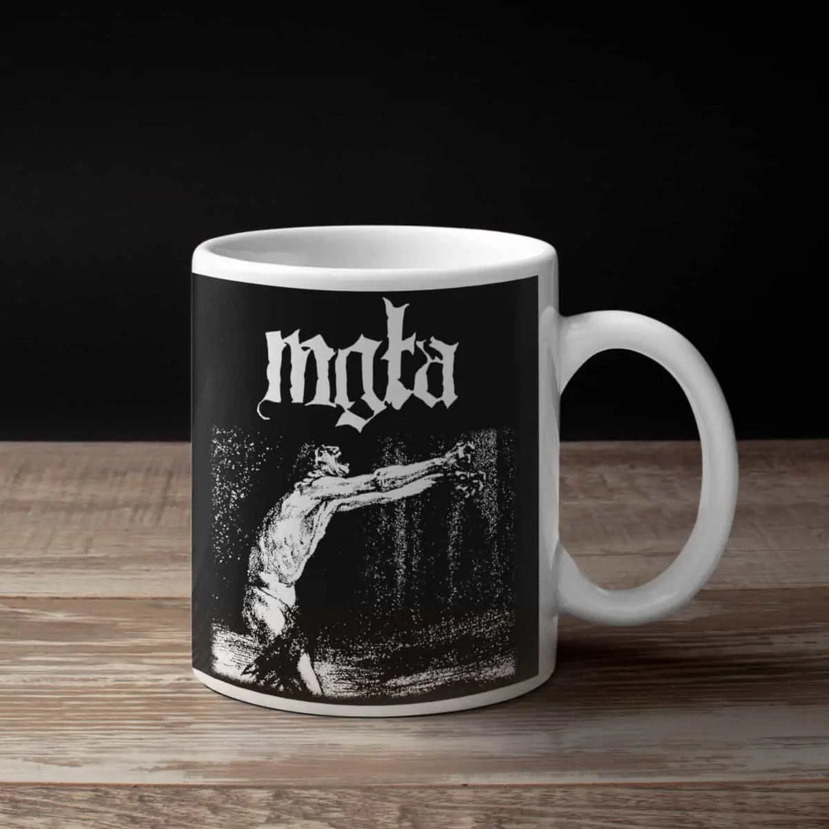 Mgla Coffee Mug, Mgla Exercises in Futility Coffee Mug